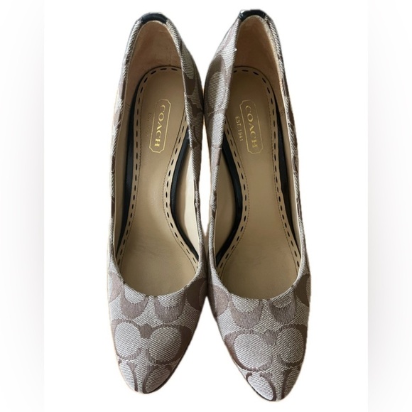 COACH CAYA Signature C, Women’s High Heels, Size 6.5 B - Picture 5 of 15